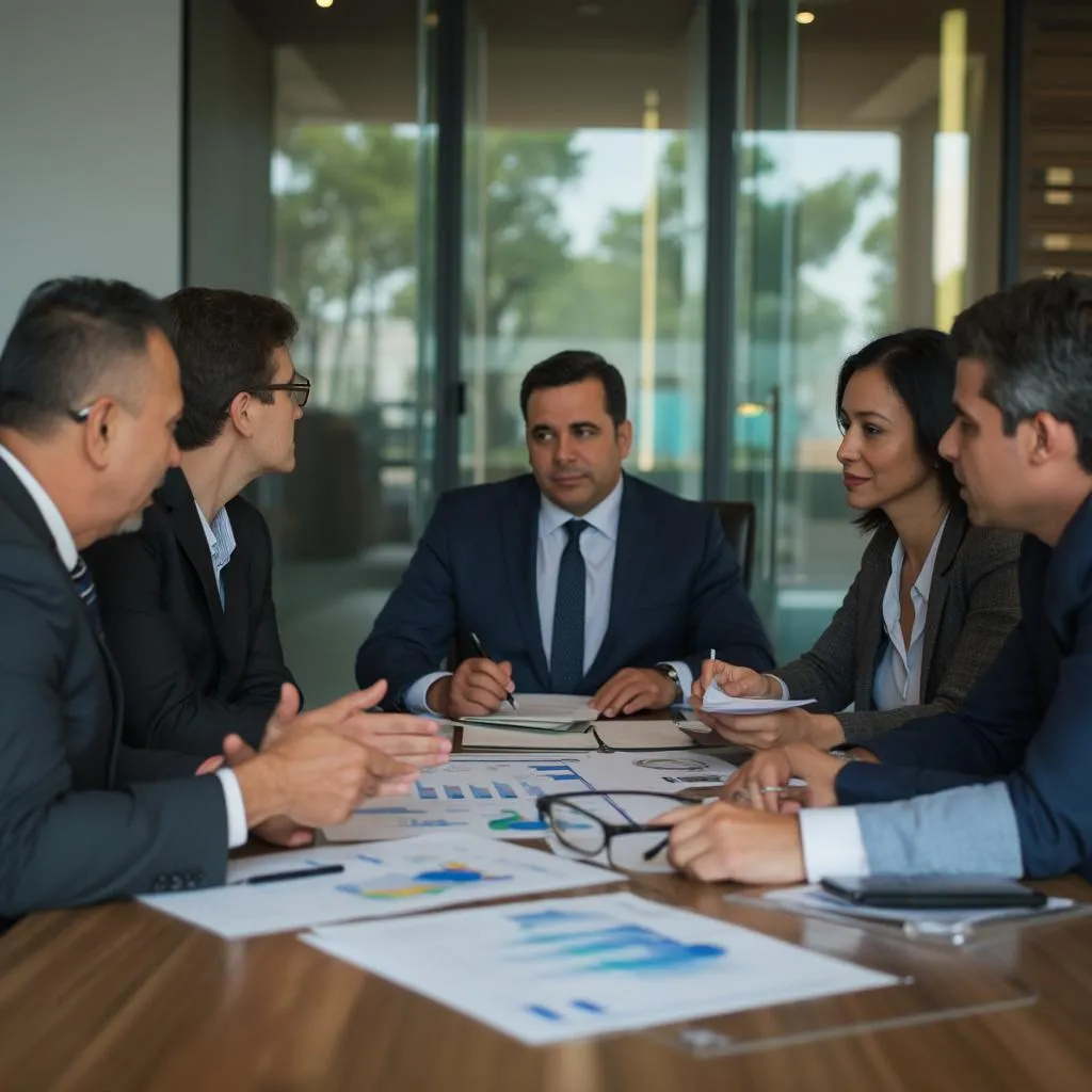 Reunión estratégica con clientes