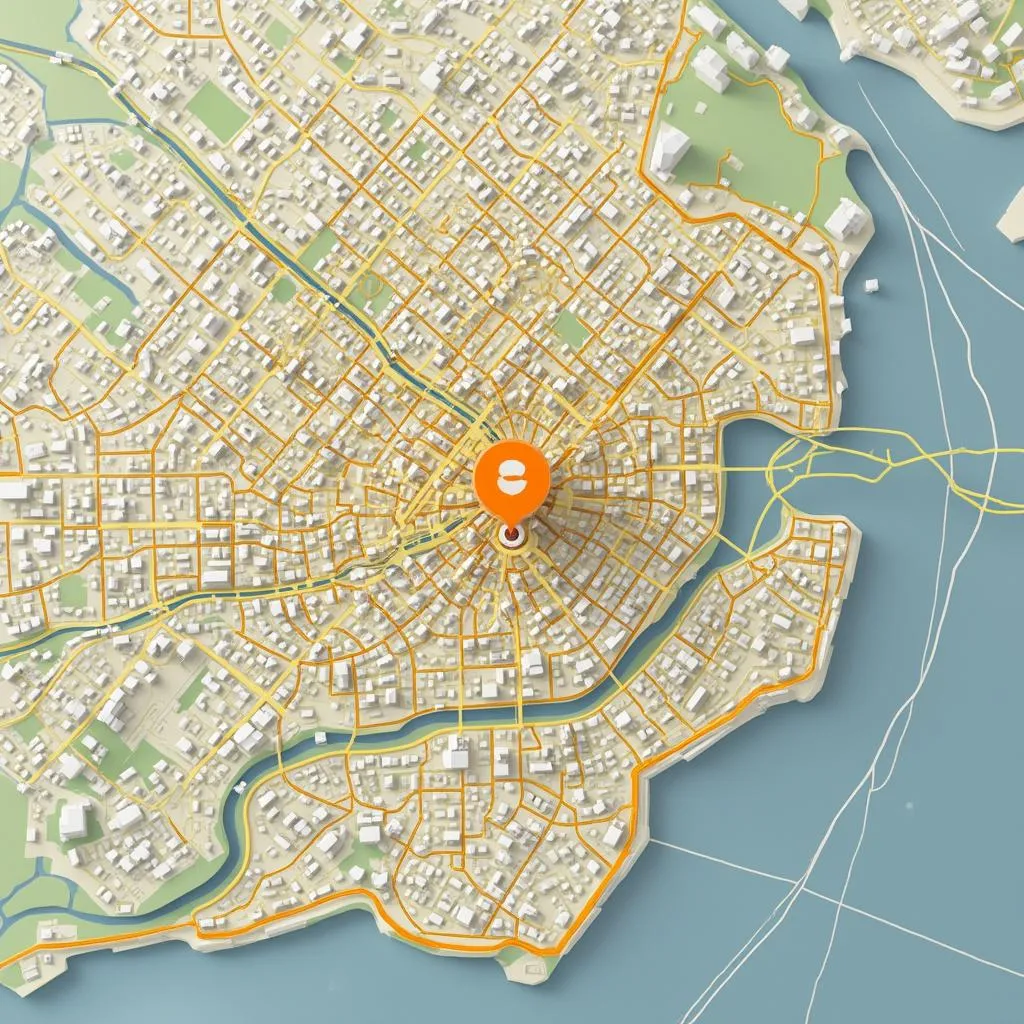 Mapa de ubicación de oficina en Bogotá